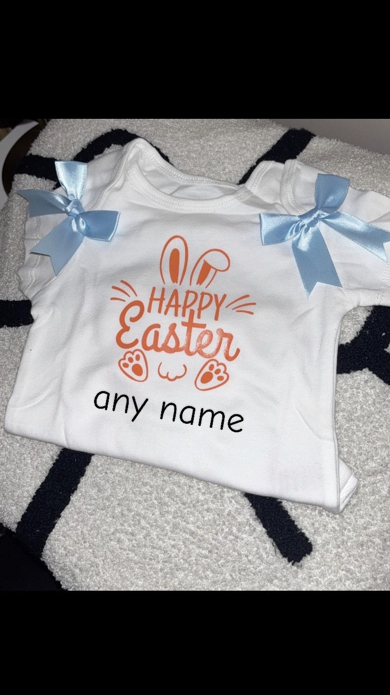 Personalised baby vests