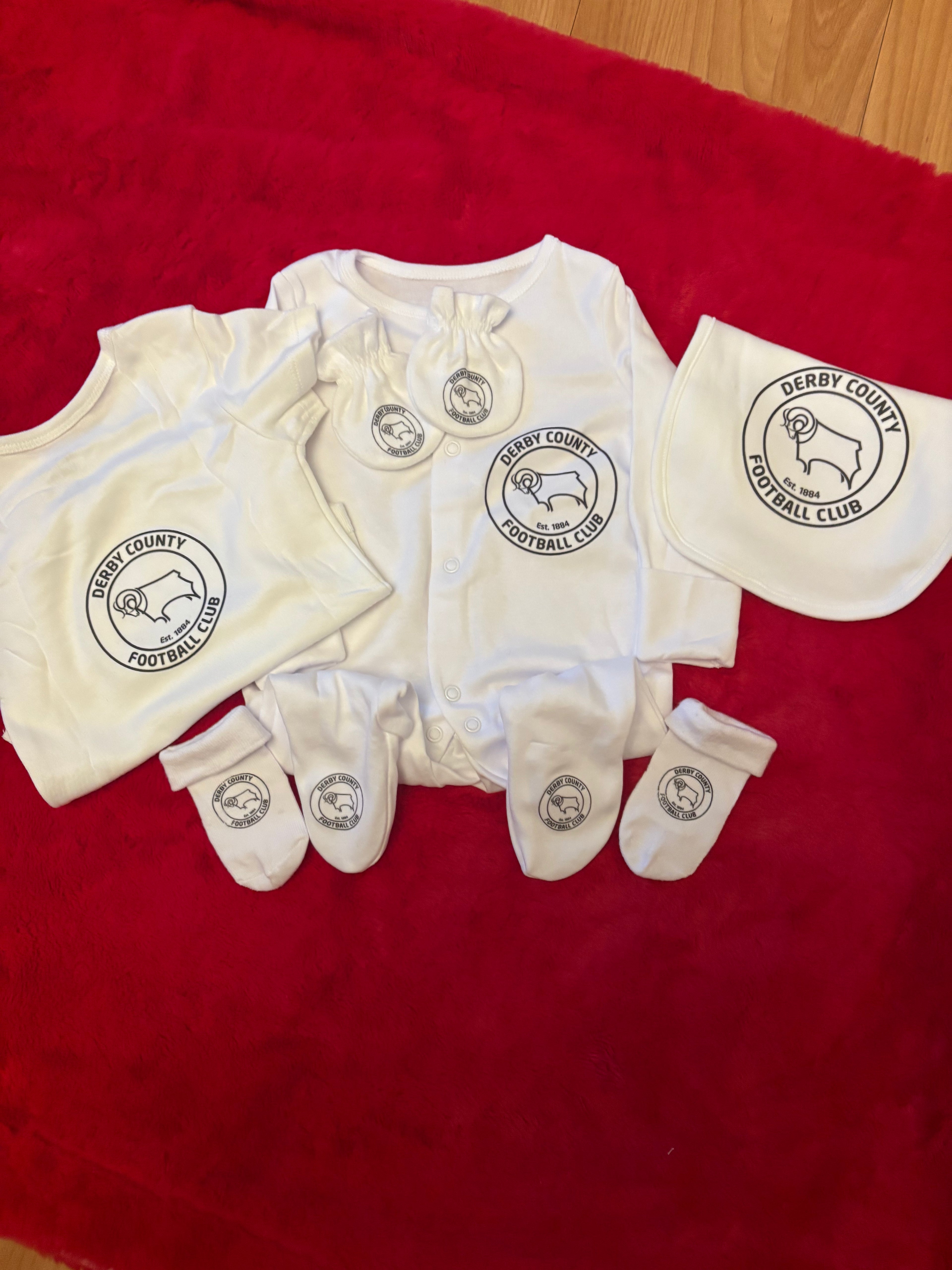 Personalised coming home bundle and football bundle