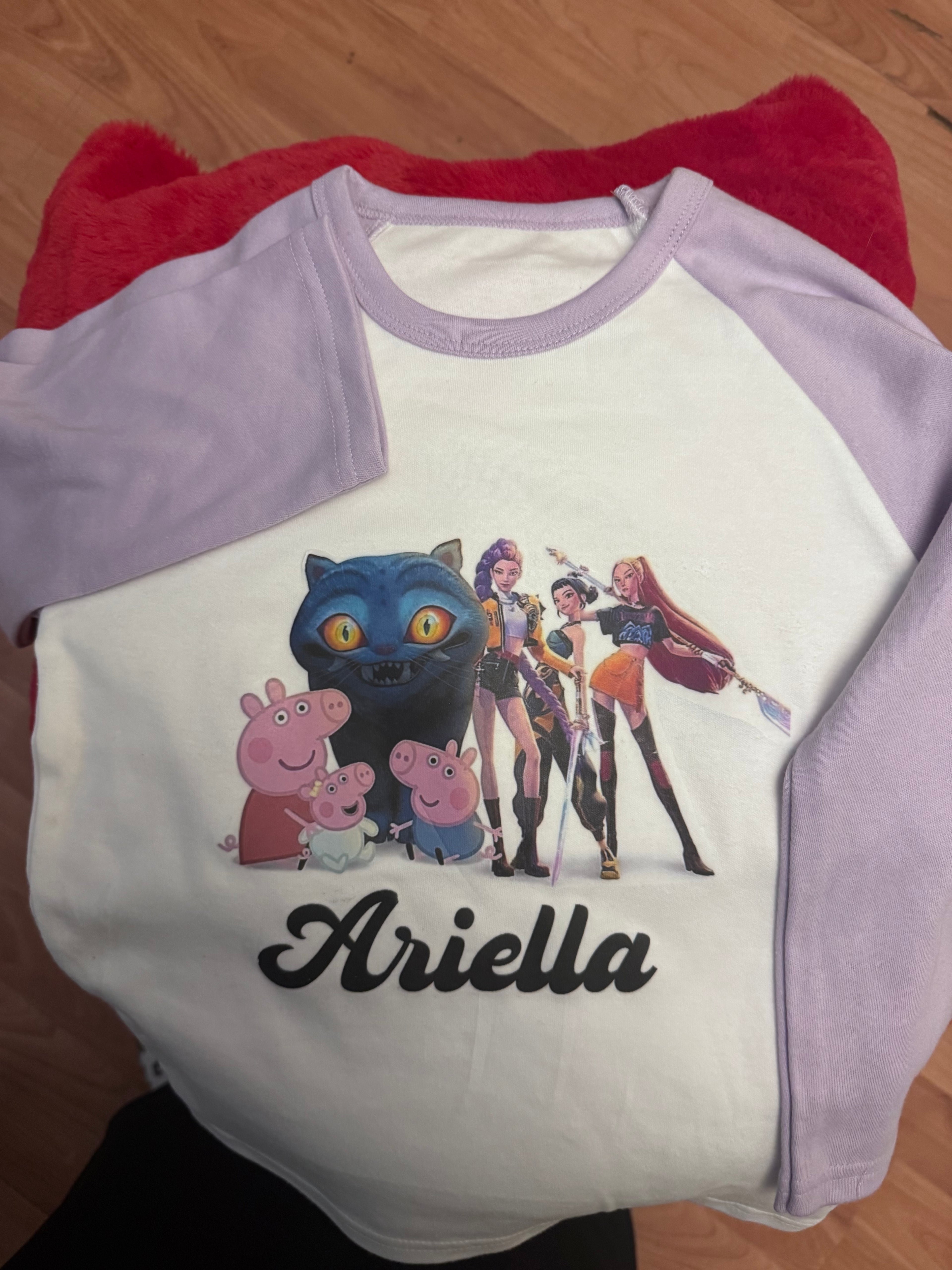 Personalised kids pyjamas
