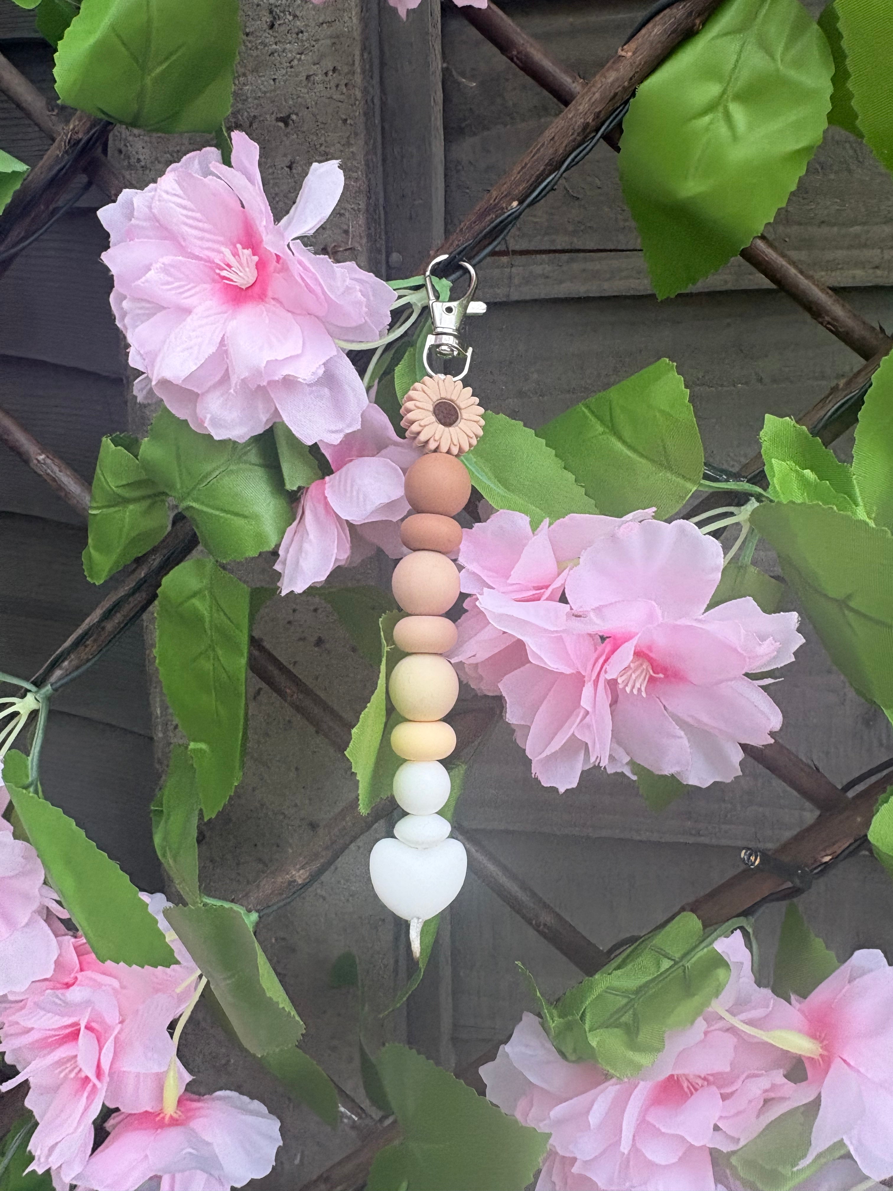 Personalised bag charm/key ring