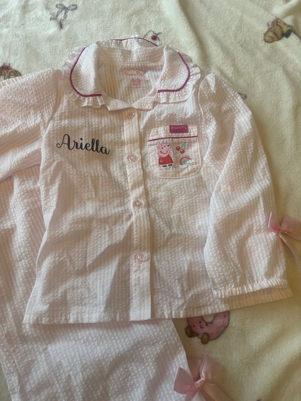 Persoanlised Peppa pjs