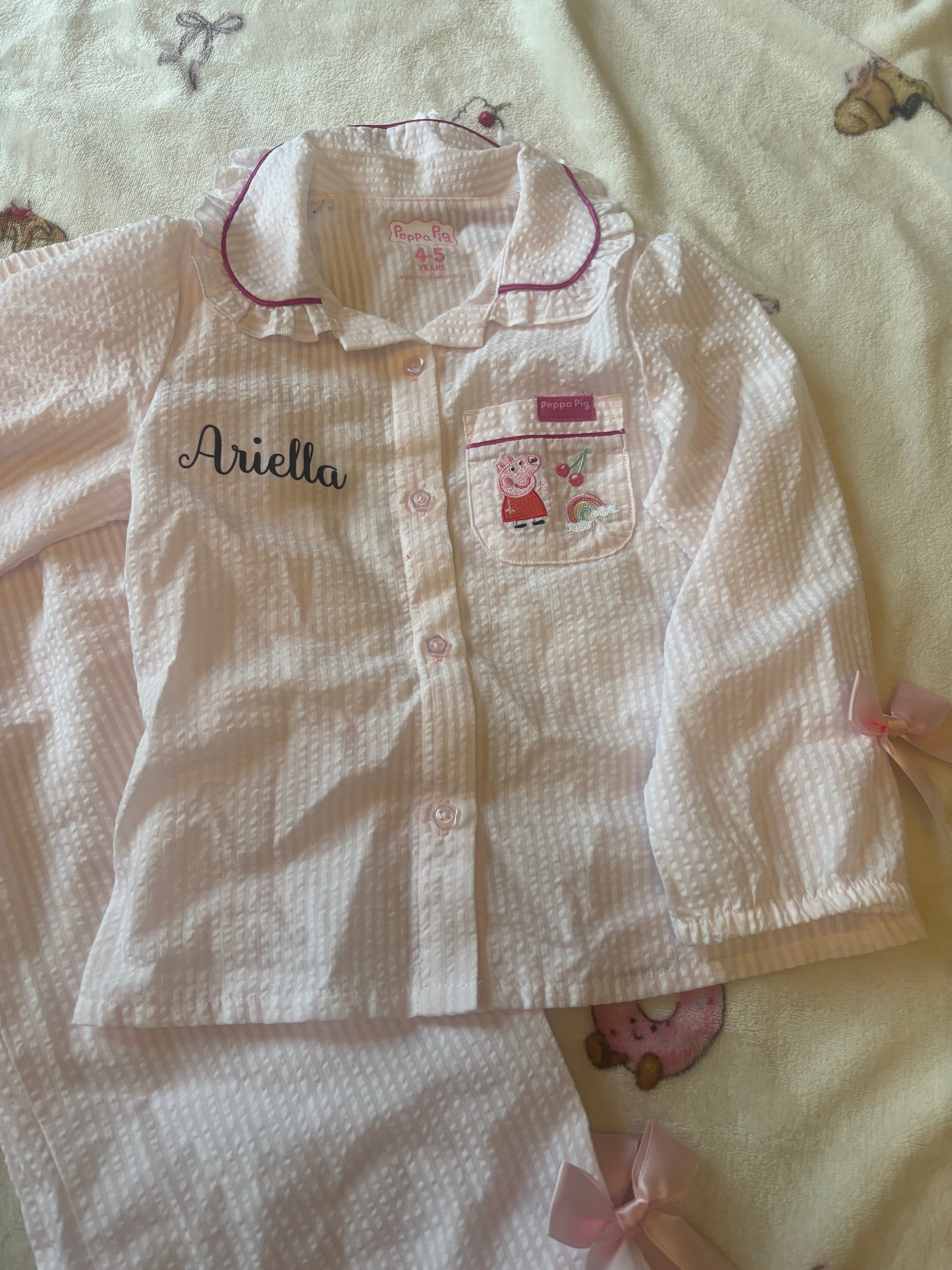 Persoanlised Peppa pjs