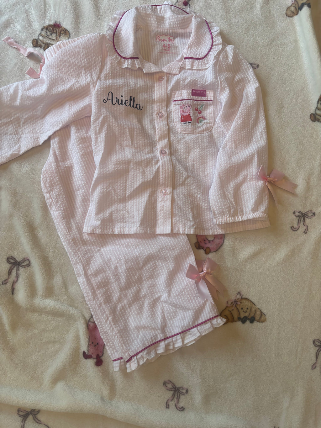 Persoanlised Peppa pjs