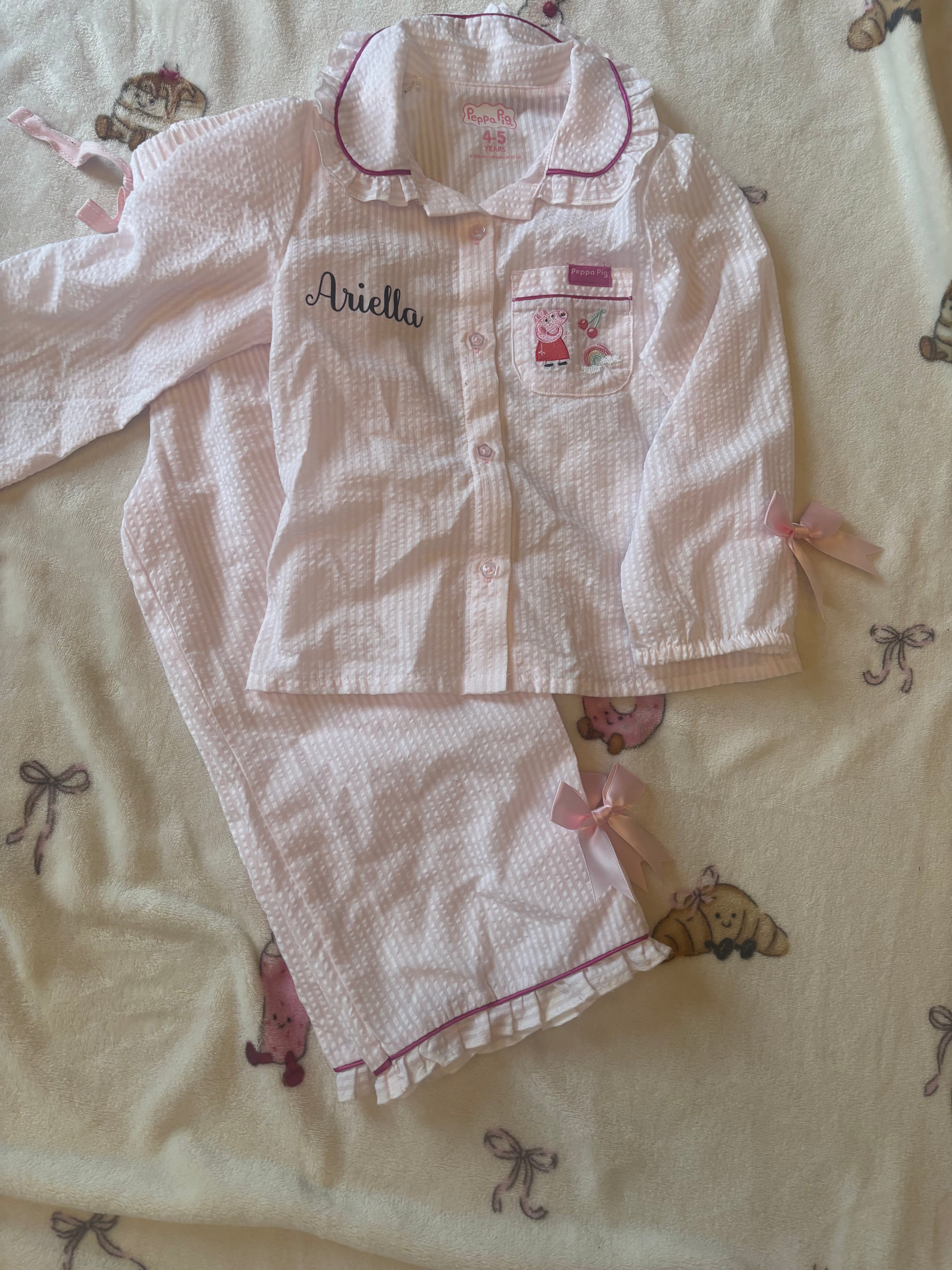Persoanlised Peppa pjs
