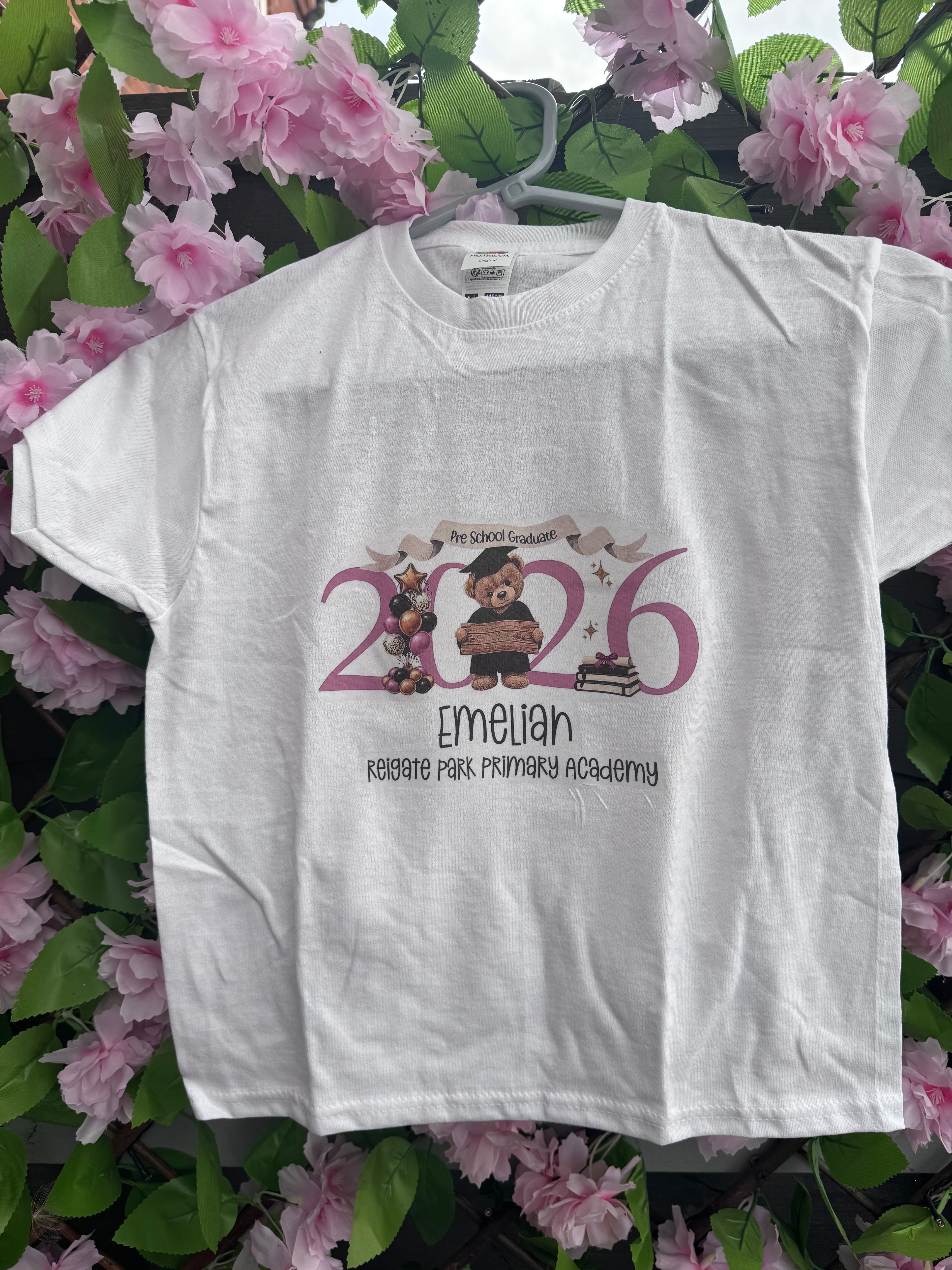 Persoanlised graduation t-shirt