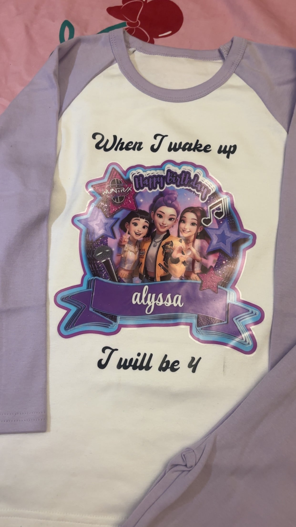 Personalised kids pyjamas