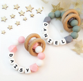 Personalised teething rings