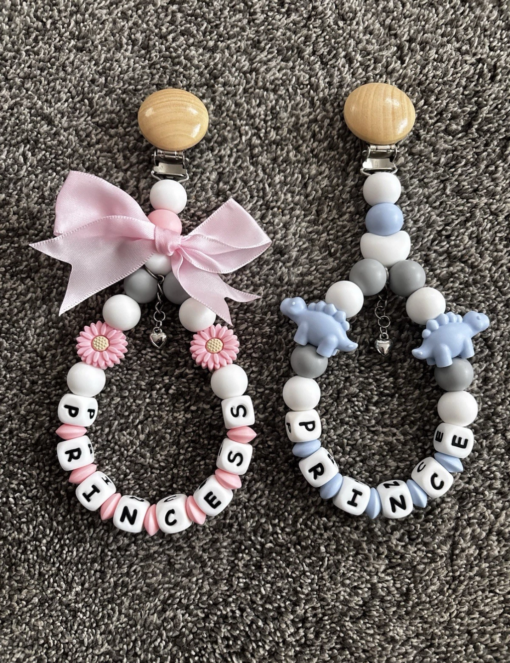 Personlised pram charms