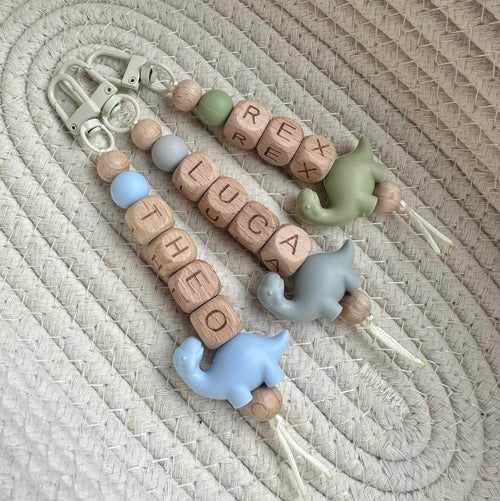 Personalised bag charm/key ring