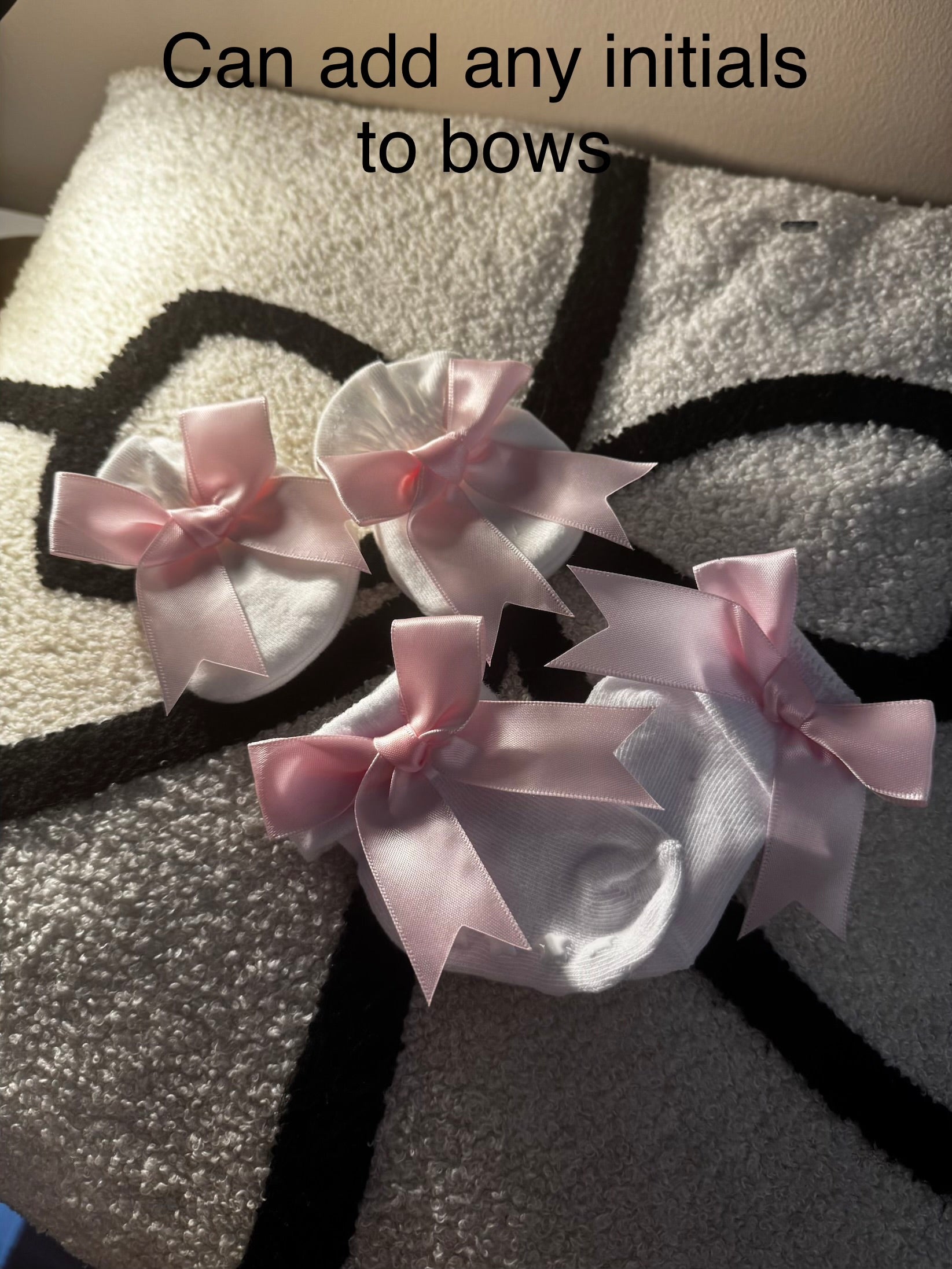 Personalised socks and mitts sets