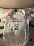 Personalised baby vests