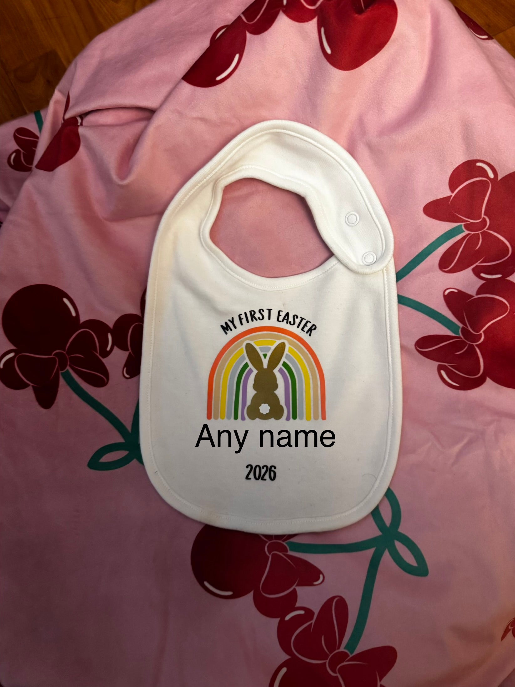 Personalised bib