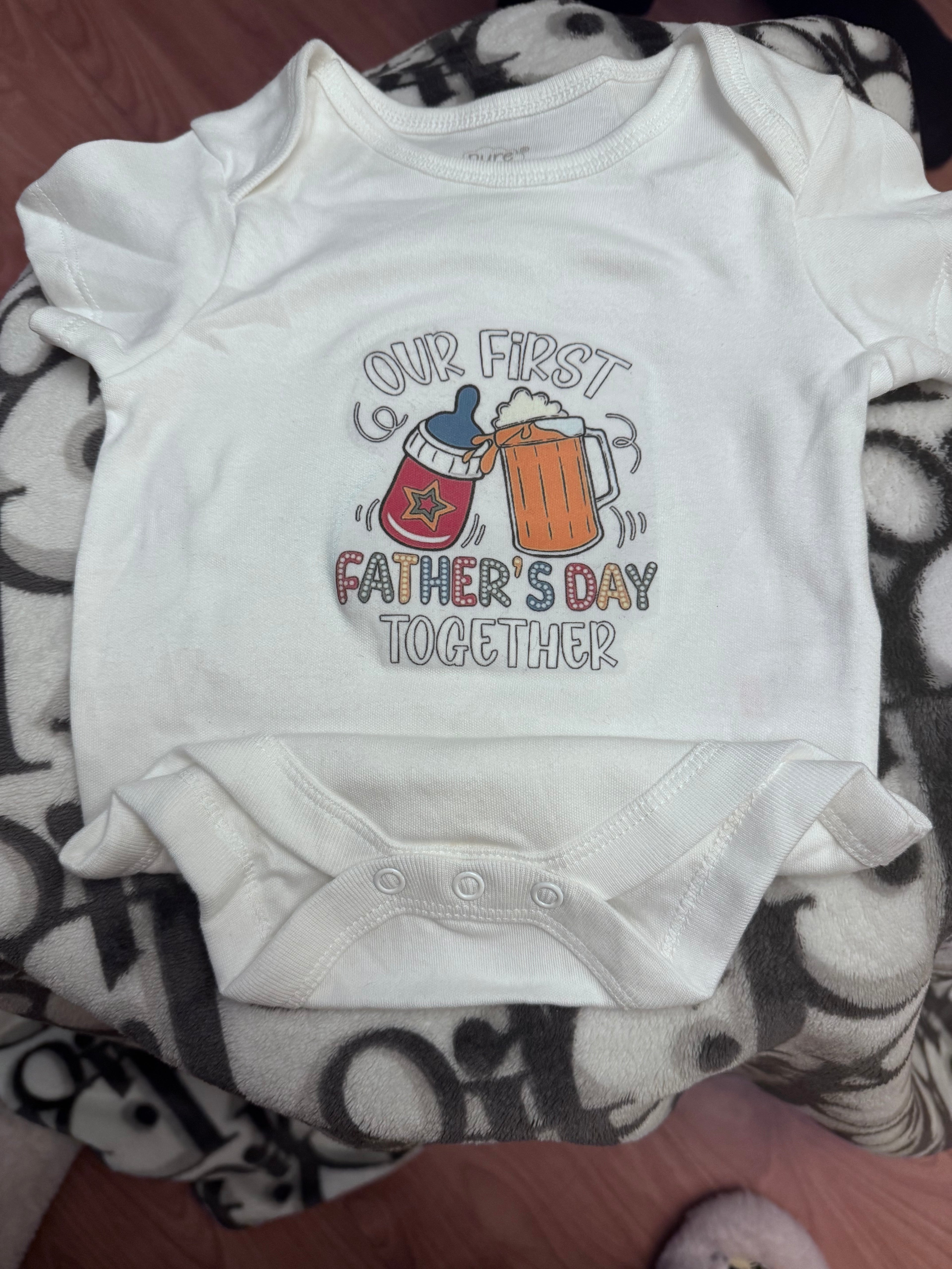 Personalised baby vest